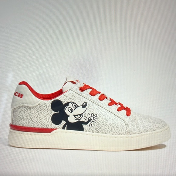 ❤️ COACH DISNEY MICKEY MOUSE X KEITH HARING SNEAKERS ❤️ - Picture 8 of 15